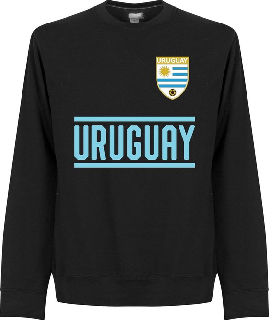 Uruguay Team Hooded Sweater - Zwart