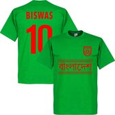Bangladesh Biswas 10 Team T-Shirt - Groen - S