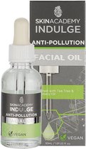 Skin Academy Indulge Regenerating Facial Oil Tea Tree & Rosemary 30ml.