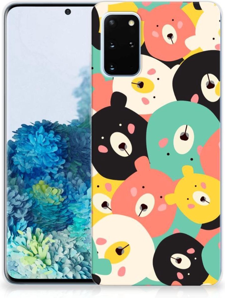 Samsung Galaxy S20 Plus Telefoonhoesje met Naam Bears