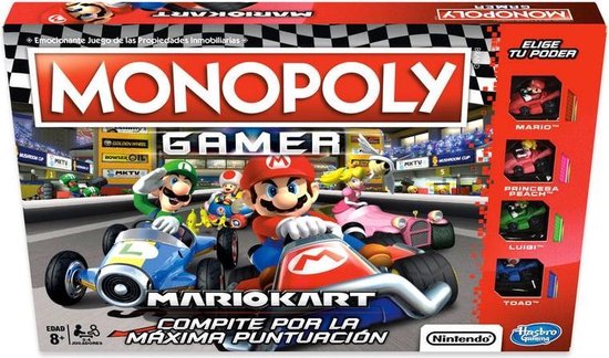 Afbeelding van het spel Mario Kart Monopoly Gamer - Spaanse Editie