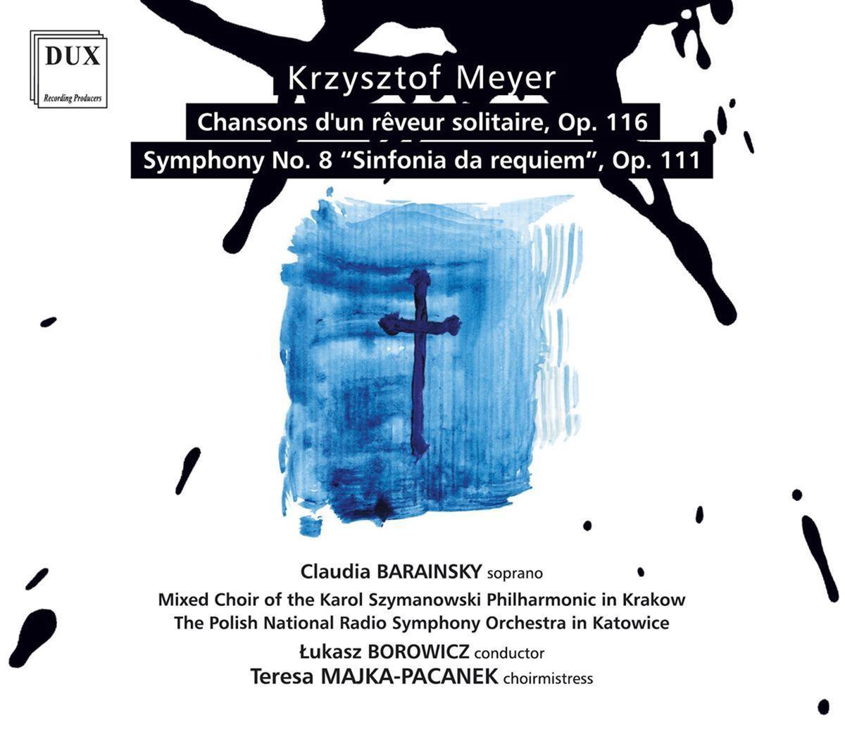 Claudia Barainsky - Meyer: Chansons D'un Reveur Solitaire