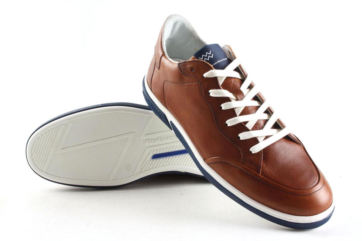 Heren Veterschoenen Floris Van Bommel Floris Van Bommel 13350/07 Cognac -  Maat 10 | bol.com