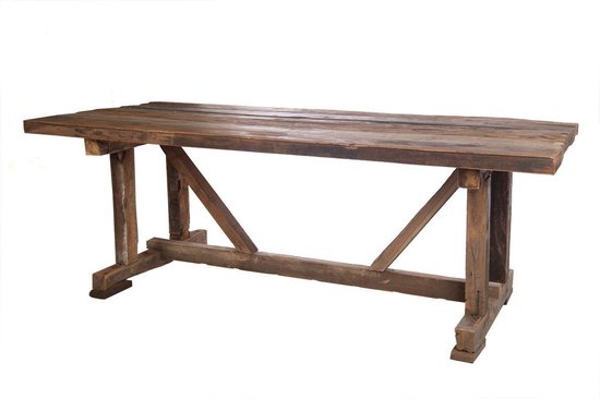 Beschrijven Zwerver uitstulping Vintage houten tafel | bol.com