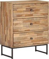 Dressoir 60x30x75 cm gerecycled teakhout