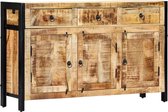 Dressoir 120x35x76 cm massief mangohout