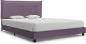 Bedframe stof taupe 140x200 cm