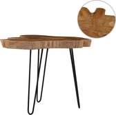 Salontafel (60-70)x45 cm teakhout