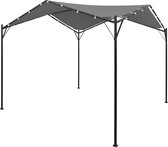 Gazebo 4x4 m antraciet