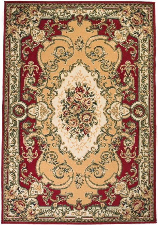 Tapijt Oriental Perzisch ontwerp 120x170 cm rood/beige | bol.com
