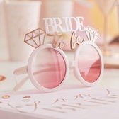Bride To Be - Bril - Feestbril - Party - Wedding - Roze - Rose - Partybril - Vrijgezellenfeest