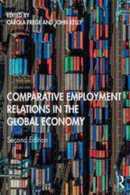 Comparative Employment Relations in the Global Economy - cover