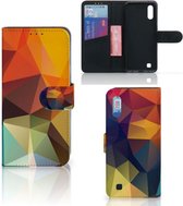 Bookcase Geschikt voor Samsung Galaxy M10 Polygon Color