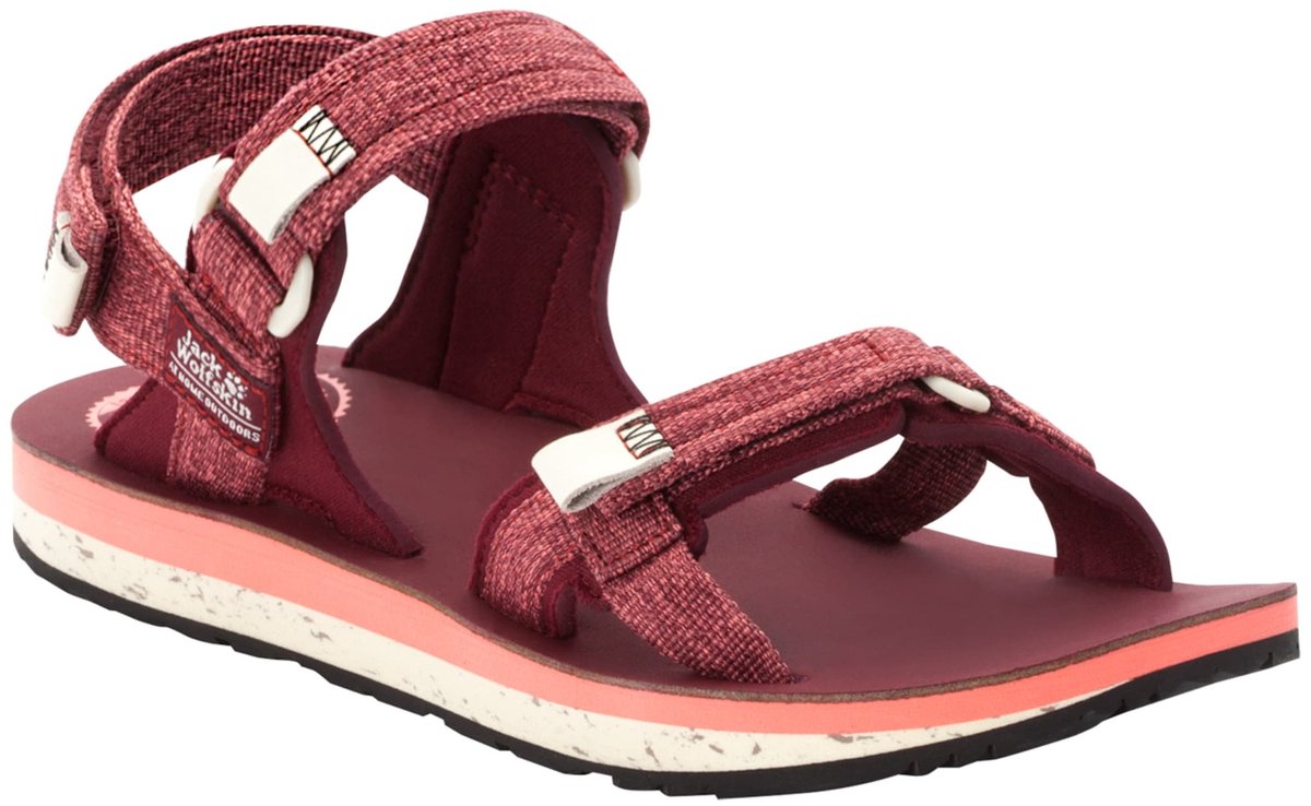 Jack Wolfskin Outfresh Deluxe Sandalen Heren Carbernet / Champagne