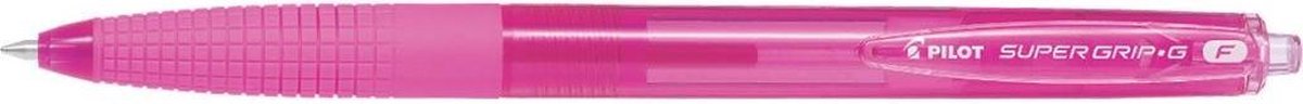 Pilot Super Grip G Neon Retractable Roze