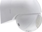 Bewegingssensor - Aigi - Tucy - Opbouw Rond - Mat Wit Kunststof - 180° 12m - Spatwaterdicht - BES LED