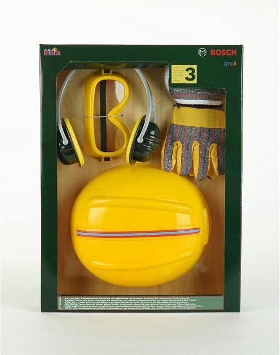 Klein Bosch Accessories Set, 4 Pcs, With Helmet | bol.com