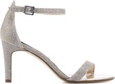 Peter Kaiser Vrouwen Leren    Sandalen / Damesschoenen 07591 - Zilver - Maat 41