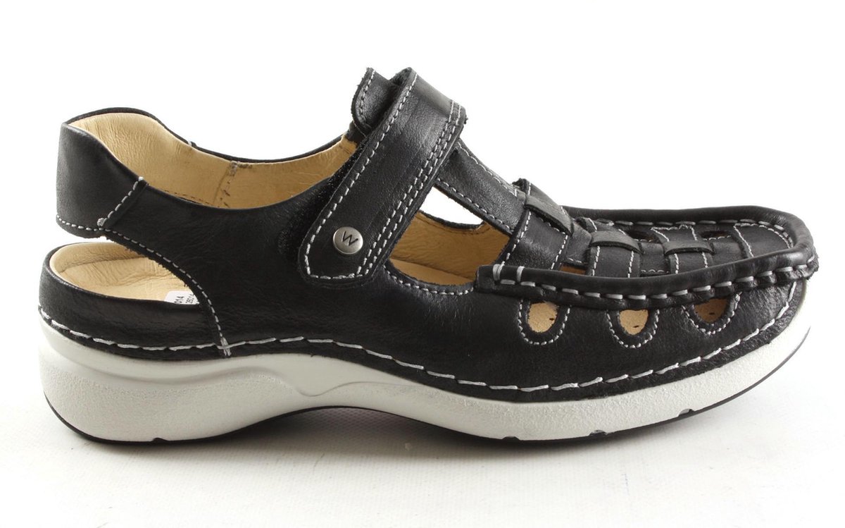 Wolky Rolling Sun 0720435 070 Dames Wandelsandaal – 42 Zwart