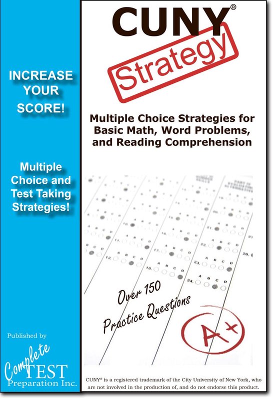 CUNY Test Strategy - cover