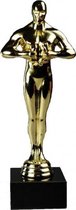 5x Luxe award beeldjes 22 cm feestartikelen - Cadeau prijzen/awards/trofee