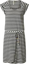 Ragwear jurk glitter organic Wit-Xs (34)