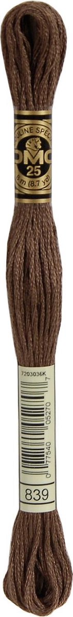 DMC Borduurgaren-839 Bruin