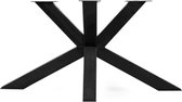Cadre de table Matrix noir 72 cm (tube 10 x 10)