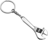 TT-products sleutelhanger baco 6,5 cm x 2 cm zilver