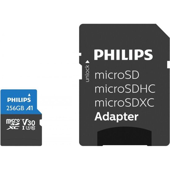 KOOTION Carte Micro SD 256 Go Mémoire SDXC UHS-I Vitesse Jusqu'à 90 MB