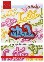 Marianne Design Creatables Snij en Embosstencil - NL - Lente