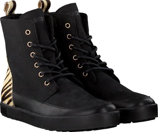 Blackstone Meisjes Hoge sneakers Sk52 - Zwart - Maat 34 | bol.com