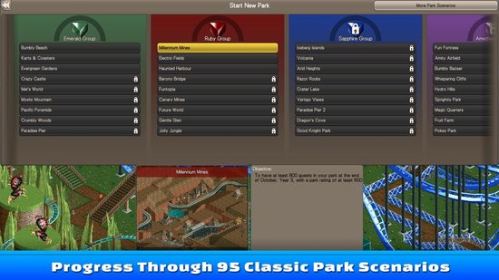 RollerCoaster Tycoon: Classic - Windows/ Mac Download - Mindscape