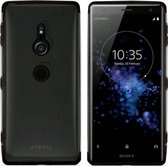 Hoesje Backcover Clear voor Sony XZ2 Compact Zwart
