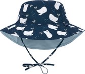 Lässig Splash & Fun Sun Protection Vissershoedje Whale, 09-12 mnd, maat 48/49