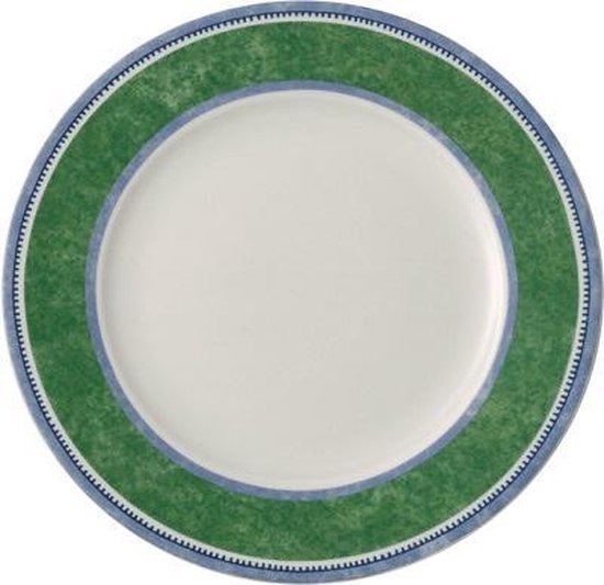 Assiette à Petit-Déjeuner Le Creuset - Céramique Émaillée, 22 Cm, Couleur Bleu Sarcelle