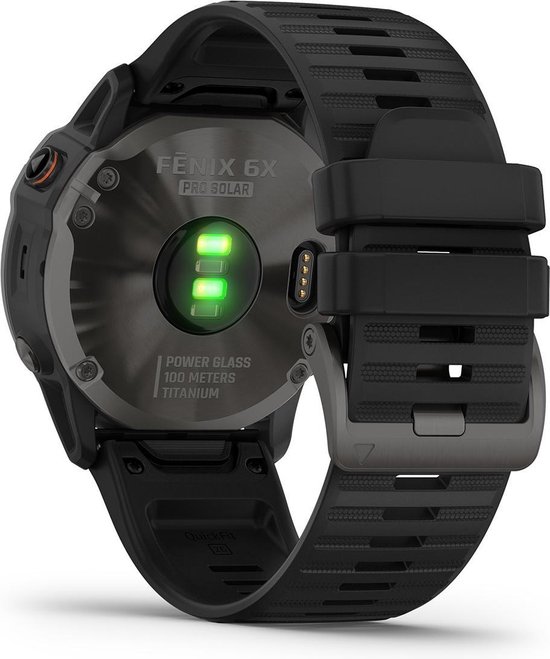 Garmin fēnix 6X Chrono Smartwatch  - 51 mm - Zwart - Garmin