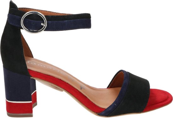 Tamaris Sandalen met hak zwart - Maat 39 | bol.com