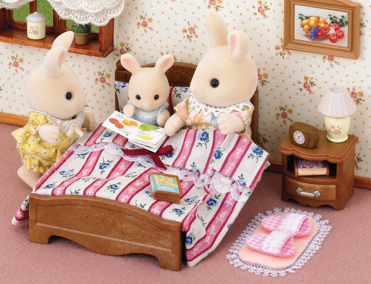 Sylvanian Families 5019 twijfelaar-bed-poppenhuisinrichting — afbeelding 2