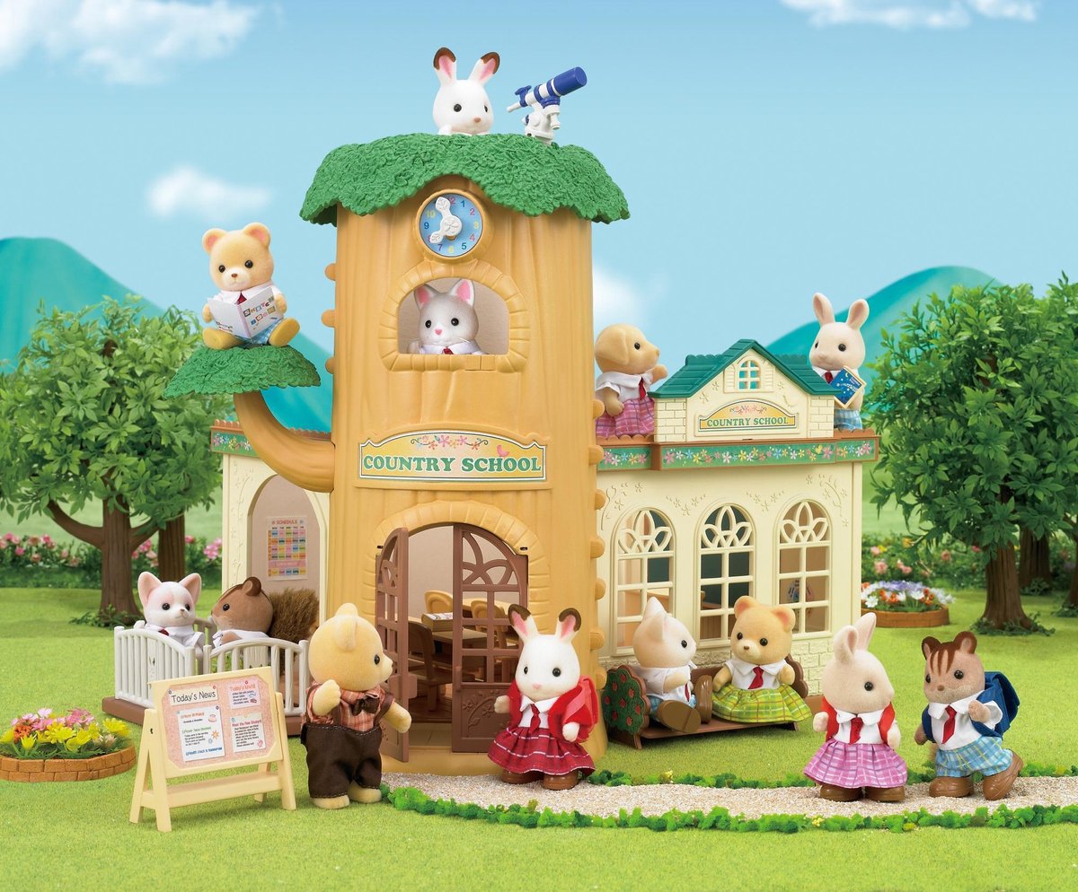 Sylvanian Families 5105 streekschool — afbeelding 4