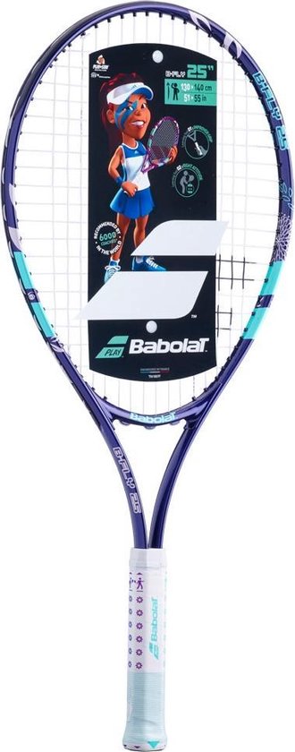 Pence Beeldhouwer vooroordeel Babolat Fly 25"" tennisracket meisjes paars/turquoise" | bol.com