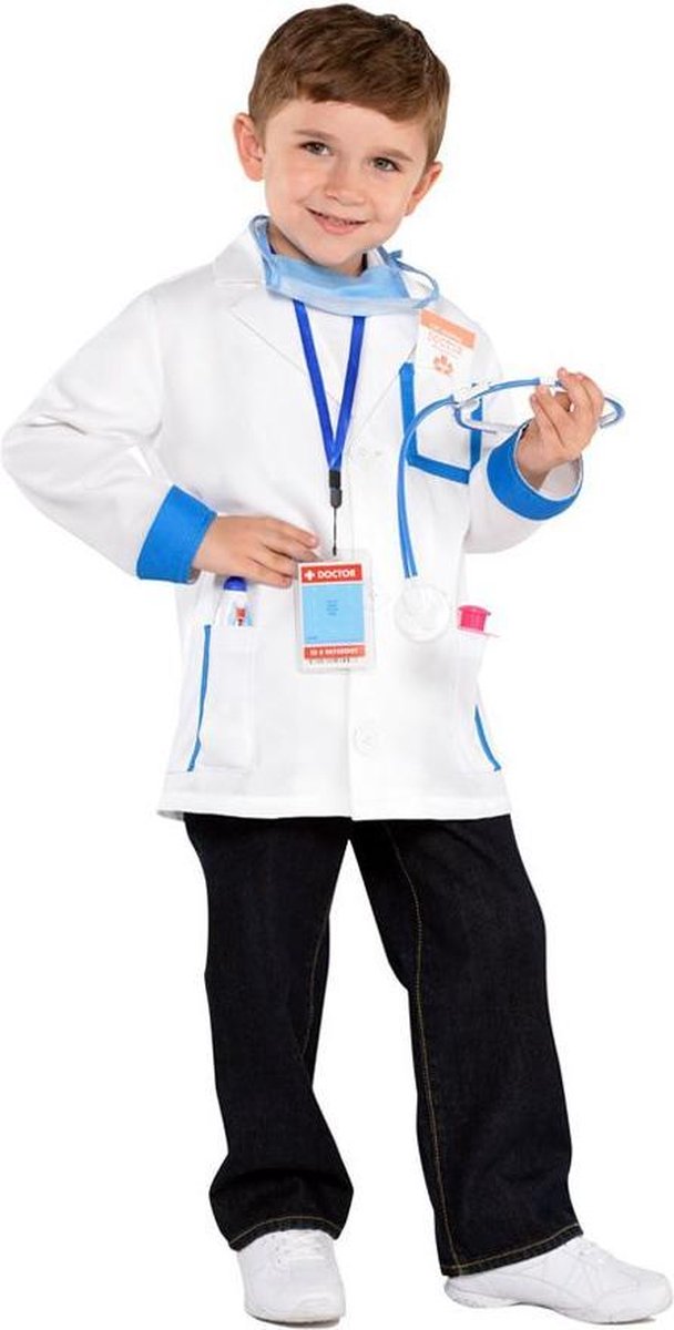 Dokter & Tandarts Kostuum | Verkleedset Dokter 8 Delig Kind Kostuum | Maat  116 |... | bol.com