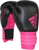 adidas Hybrid 100 Dynamic Fit (Kick)Bokshandschoenen Zwart/Roze - 10 oz