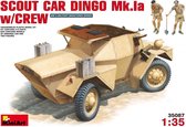 1:35 MiniArt 35087 Scout car dingo Mk.1a with crew Plastic kit
