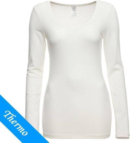 ten Cate Thermo dames thermo shirt wit voor Dames | Maat M - Ten Cate
