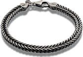 PRINS. Armband - PB0025-20 - Gevlochten schakel - 925 Zilver - 20cm