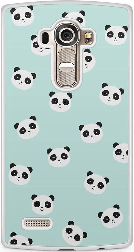 Word gek Idioot houding LG G4 hoesje - Panda's | bol.com