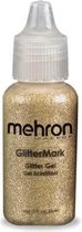 Mehron Glittermark Schmink en Makeup Glittergel - Goud