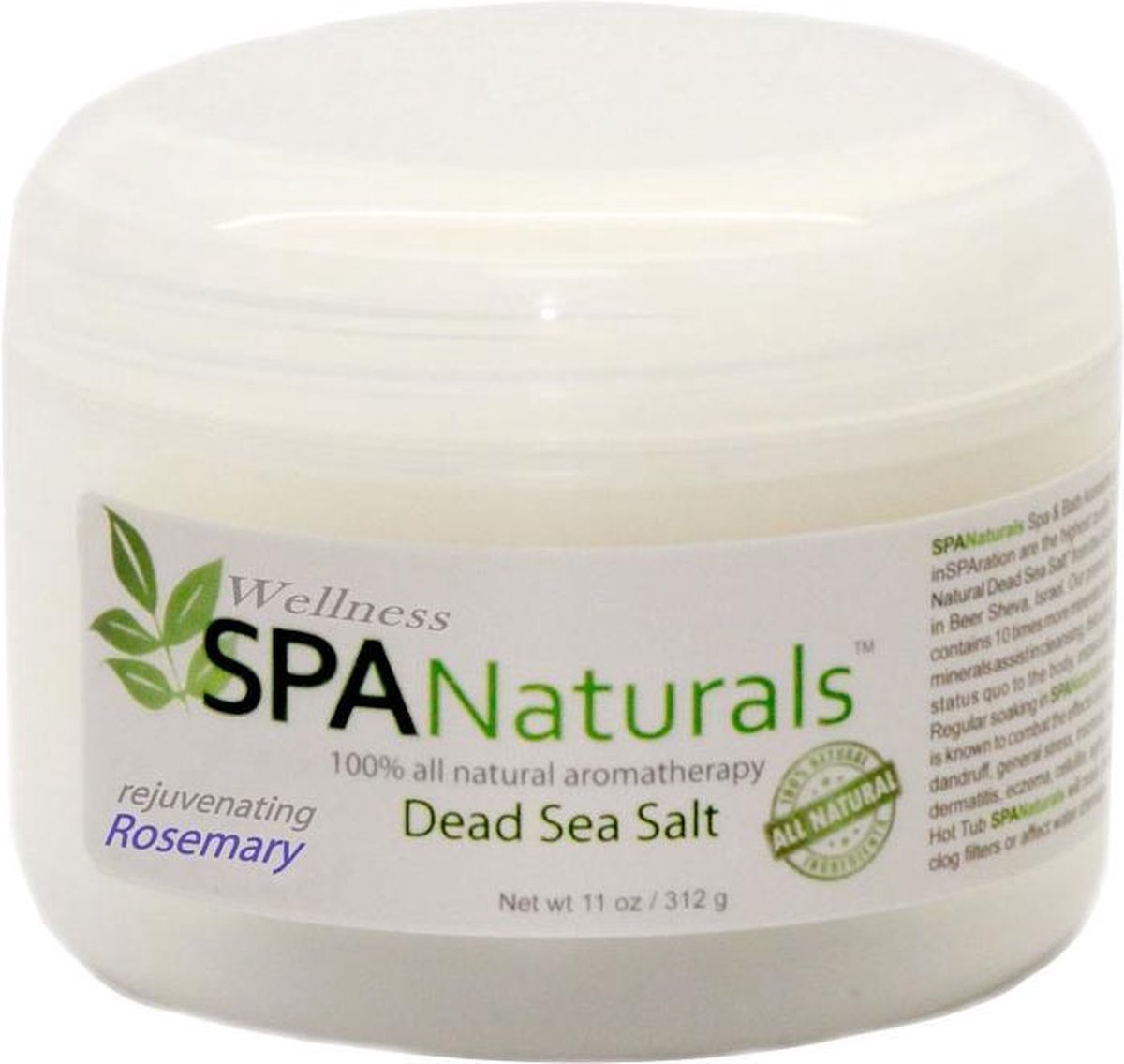 inSPAration Spa Naturals Dead Sea Salt badzout Rosemary
