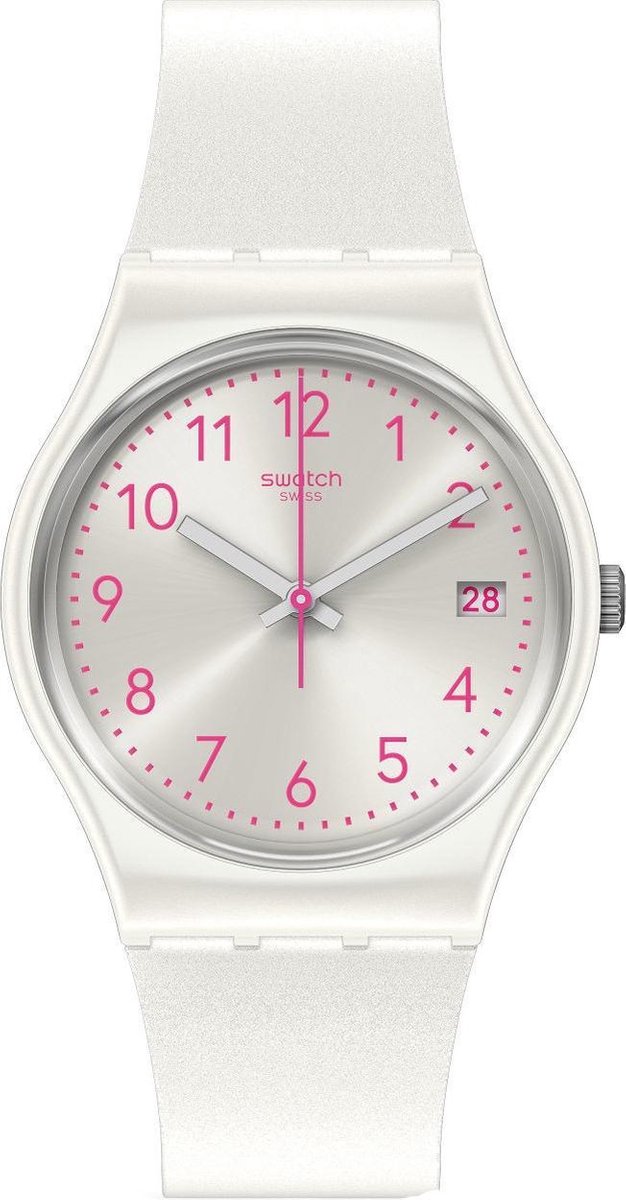Swatch Essentialy Pearlazing horloge - wit